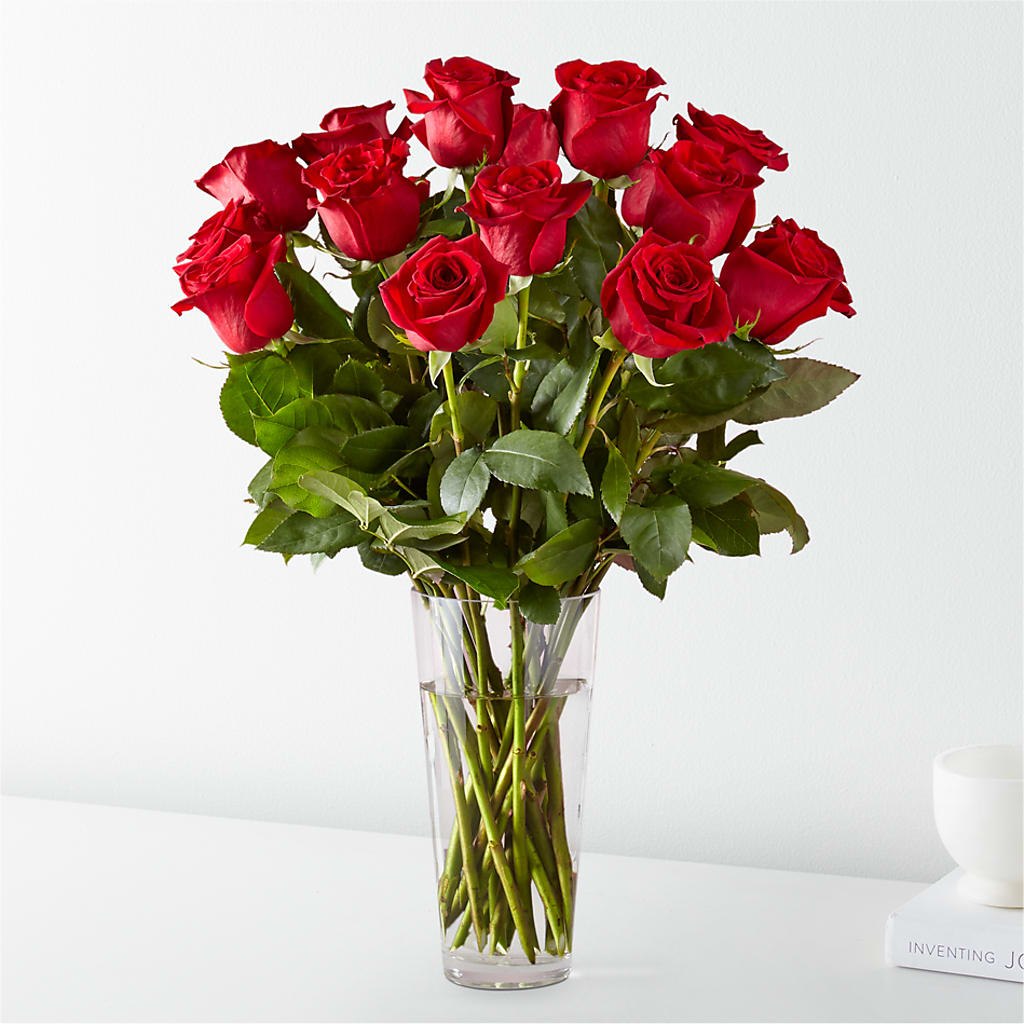 Long Stem Red Rose Bouquet – THE FLOWER PATCH & GIFT SHOPPE, Lehighton PA