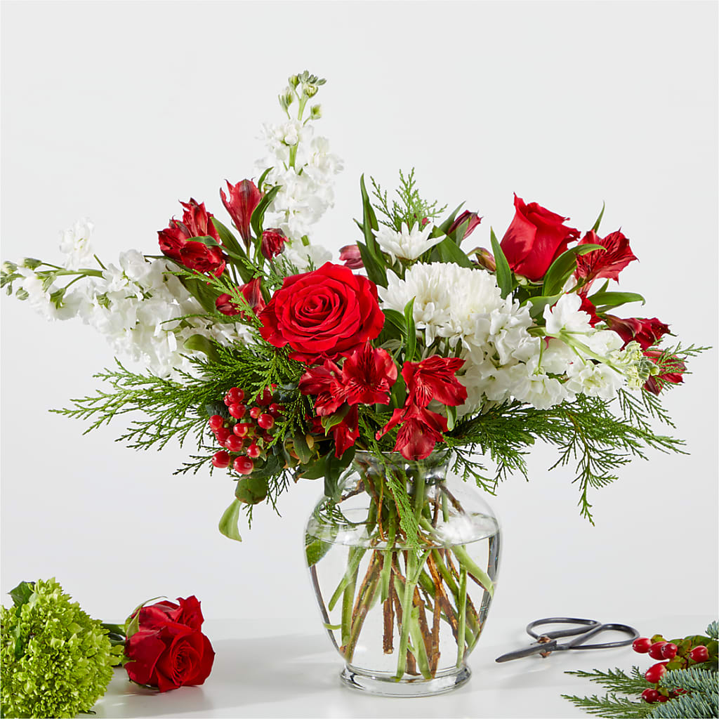 Merry Moment Bouquet – A Florist Original – THE FLOWER PATCH & GIFT SHOPPE, Lehighton PA