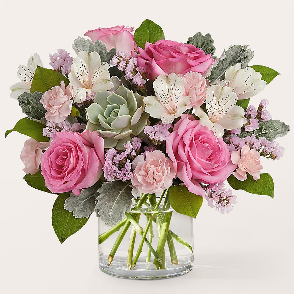 Dusty Rose Bouquet – THE FLOWER PATCH & GIFT SHOPPE, Lehighton PA