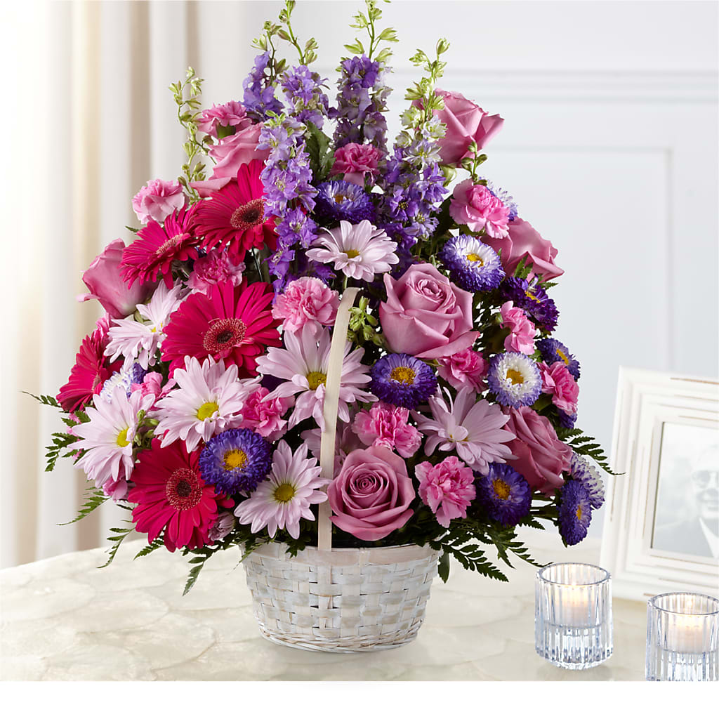 Pastel Peace Basket – THE FLOWER PATCH & GIFT SHOPPE, Lehighton PA