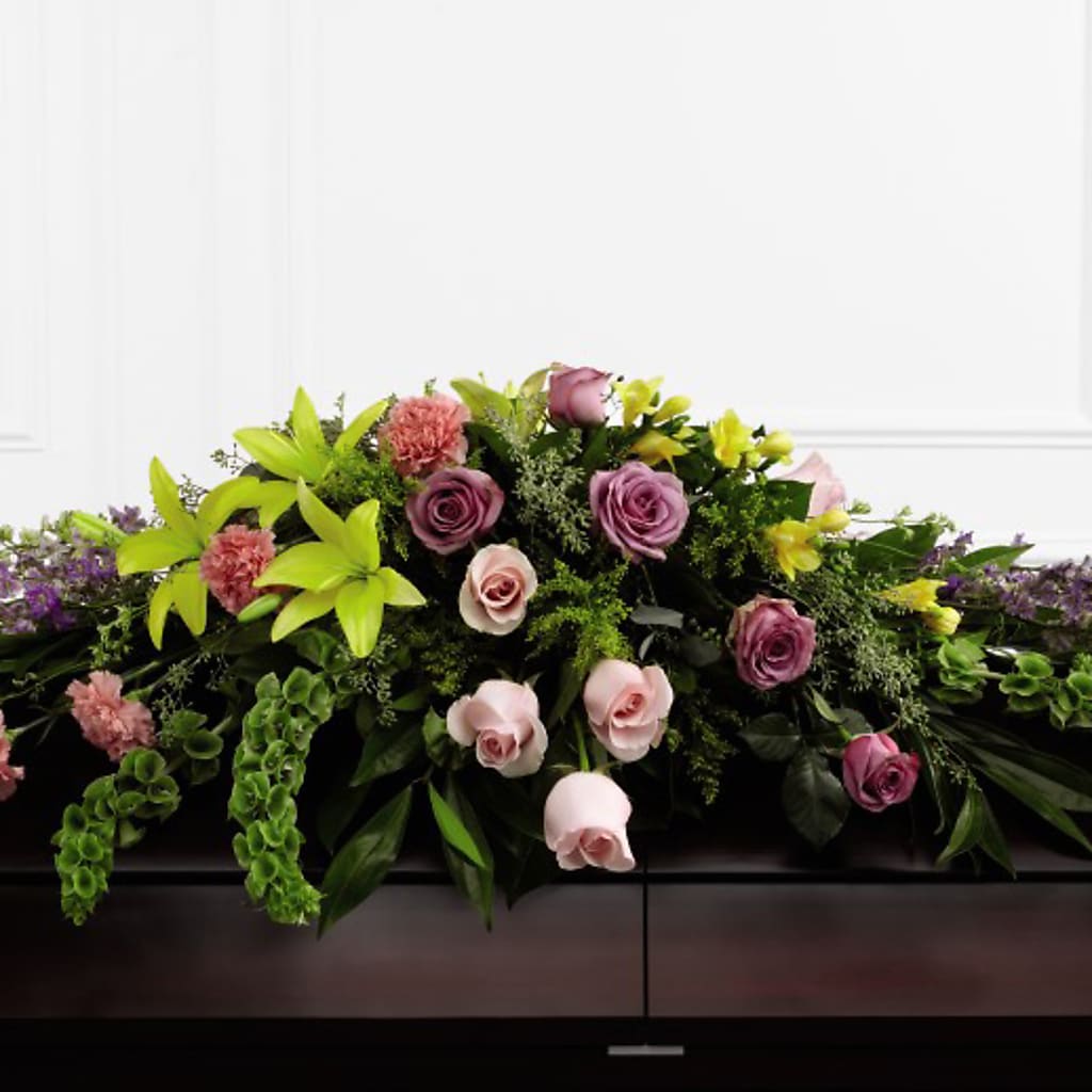 Forever Beloved Casket Spray – THE FLOWER PATCH & GIFT SHOPPE, Lehighton PA