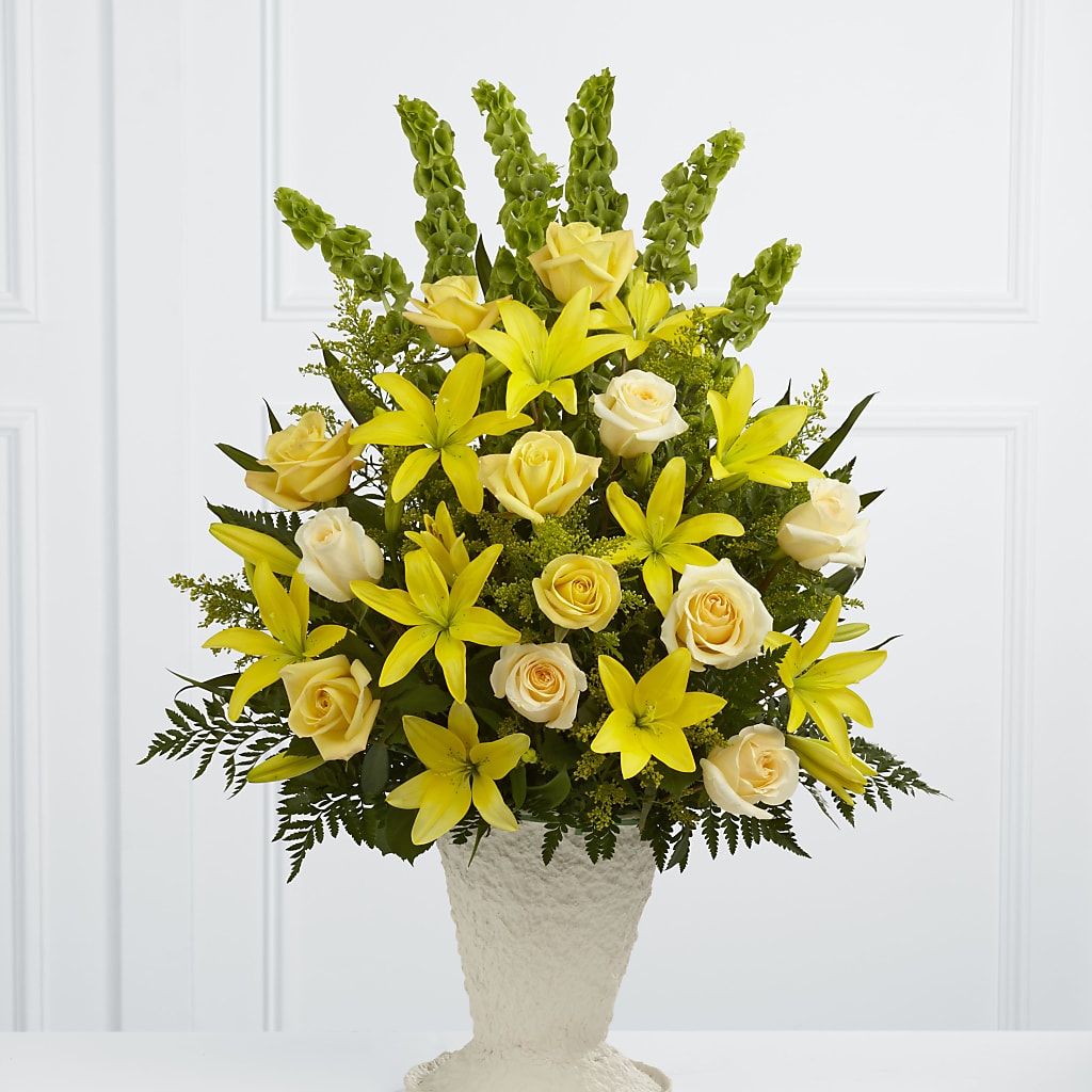 Golden Memories Arrangement – THE FLOWER PATCH & GIFT SHOPPE, Lehighton PA