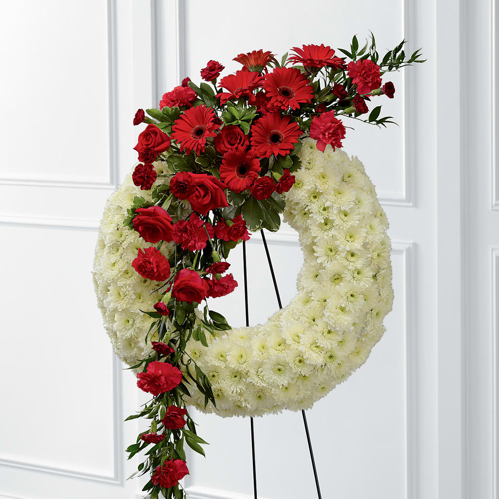 Graceful Tribute Wreath – THE FLOWER PATCH & GIFT SHOPPE, Lehighton PA