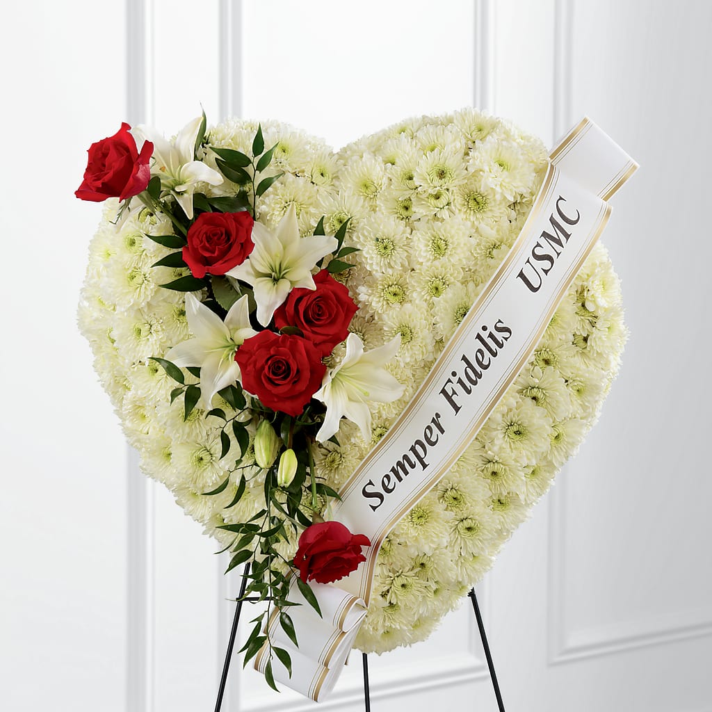 Heartfelt Hero Standing Heart – THE FLOWER PATCH & GIFT SHOPPE, Lehighton PA