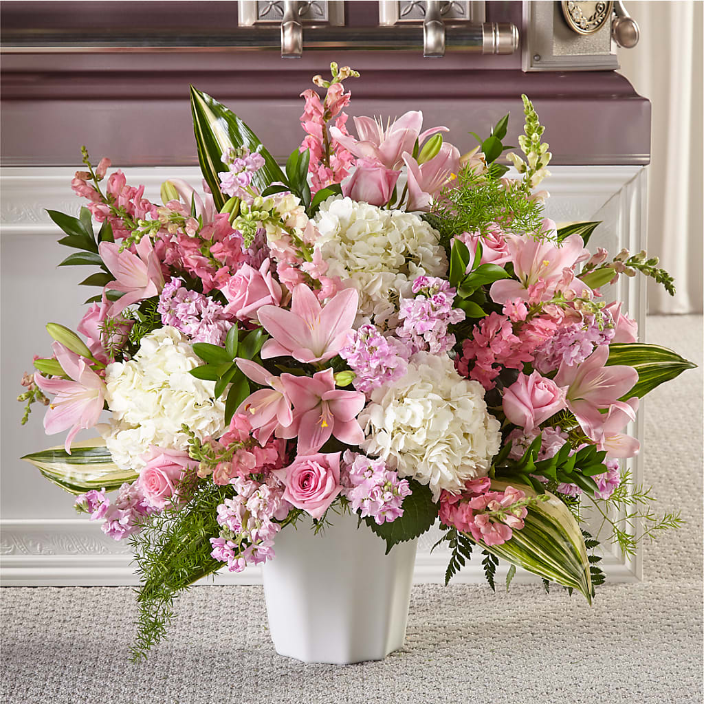 Simply Serene Floor Basket – THE FLOWER PATCH & GIFT SHOPPE, Lehighton PA