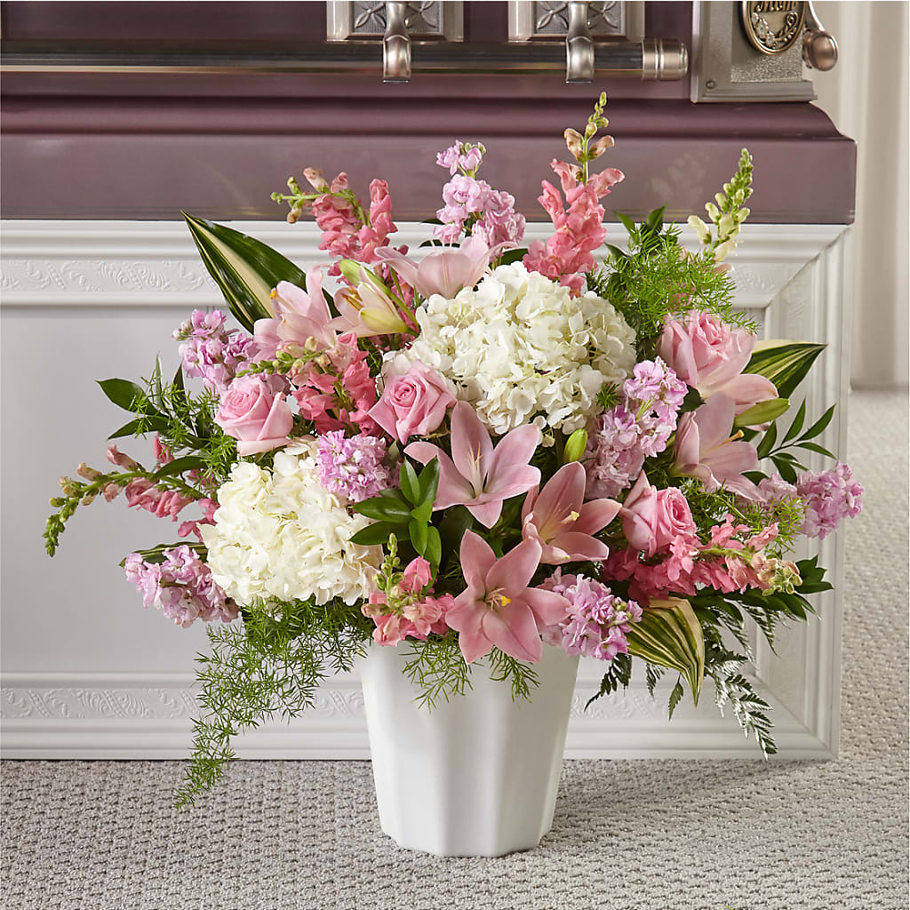 Simply Serene Floor Basket – THE FLOWER PATCH & GIFT SHOPPE, Lehighton PA