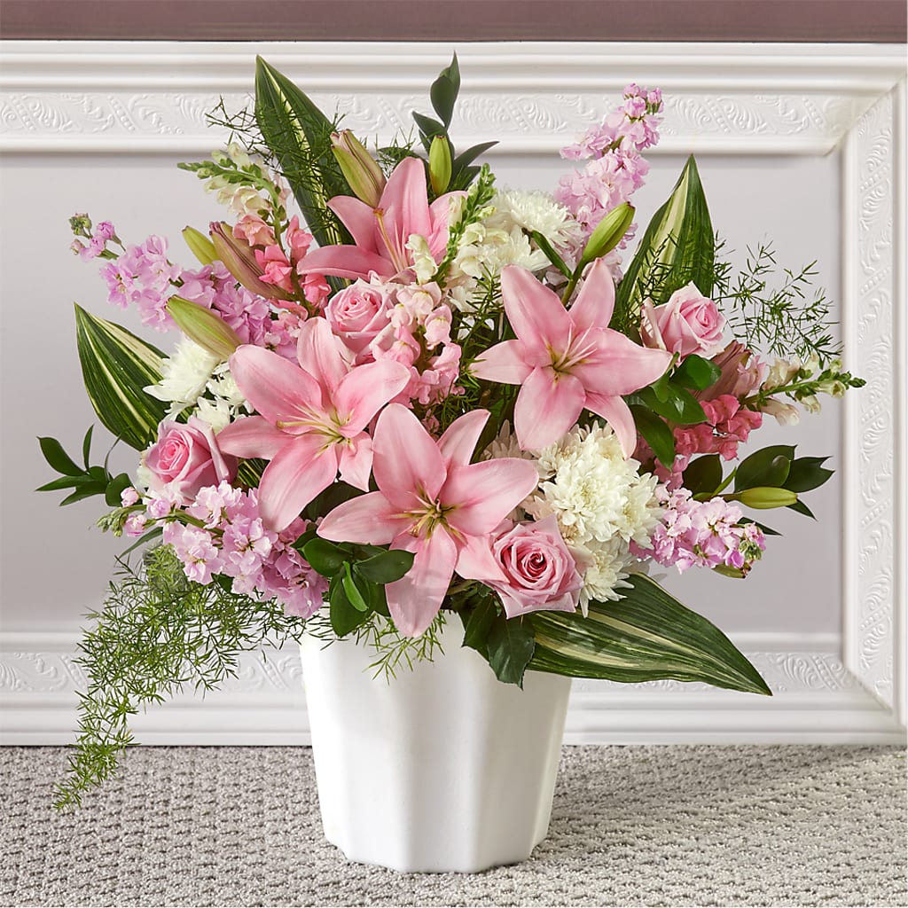 Simply Serene Floor Basket – THE FLOWER PATCH & GIFT SHOPPE, Lehighton PA