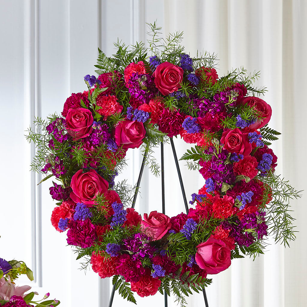 Calming Colors Wreath – THE FLOWER PATCH & GIFT SHOPPE, Lehighton PA