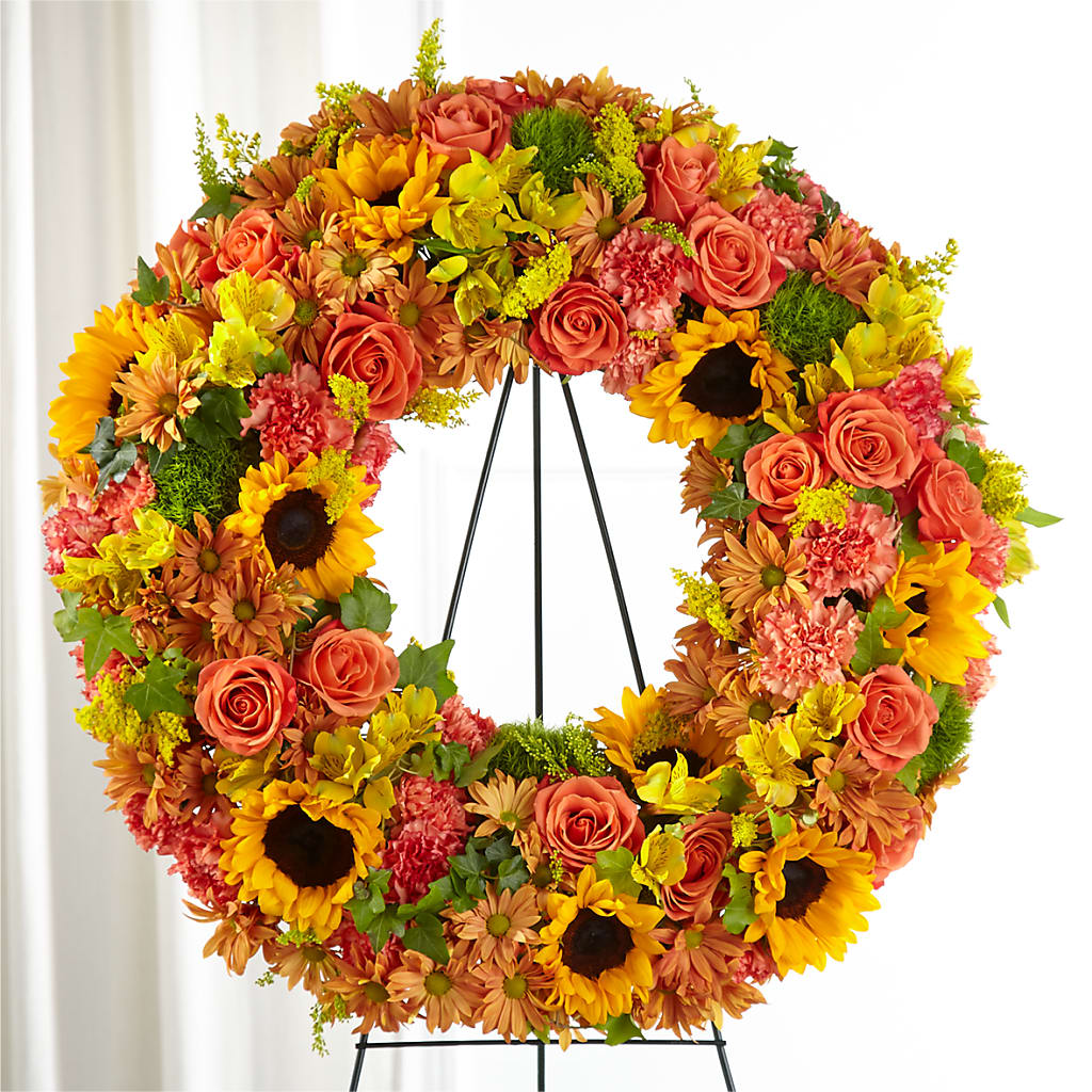 Autumnal Memories Wreath (Standard) – THE FLOWER PATCH & GIFT SHOPPE, Lehighton PA