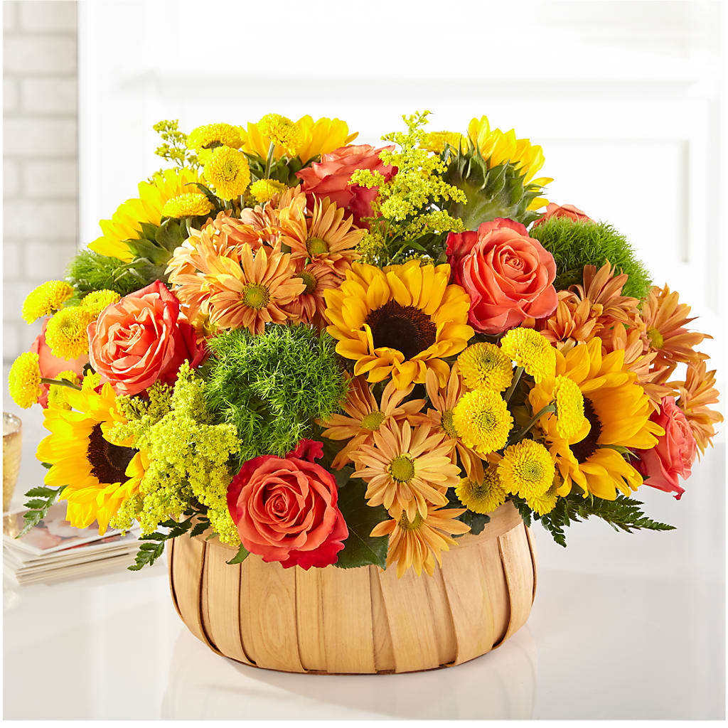 Harvest Sunflower Basket – THE FLOWER PATCH & GIFT SHOPPE, Lehighton PA