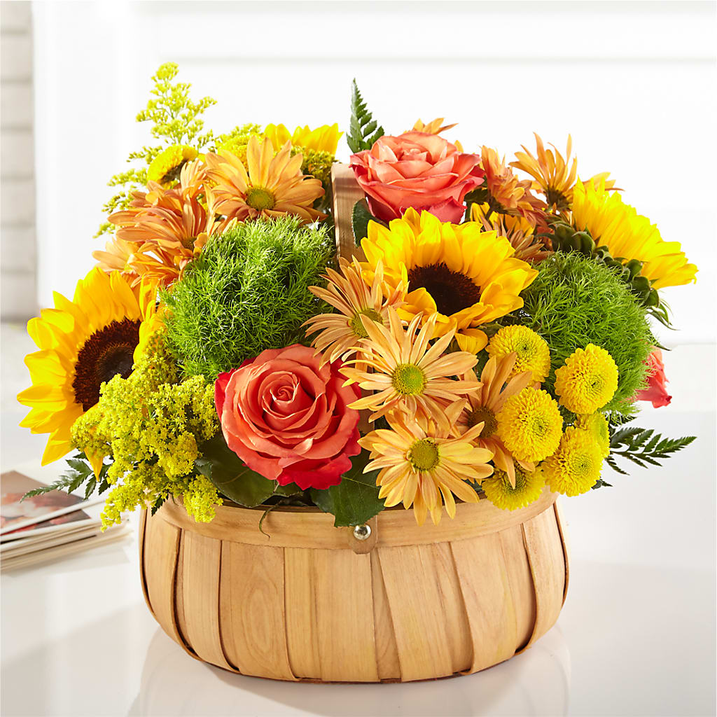 Harvest Sunflower Basket – THE FLOWER PATCH & GIFT SHOPPE, Lehighton PA