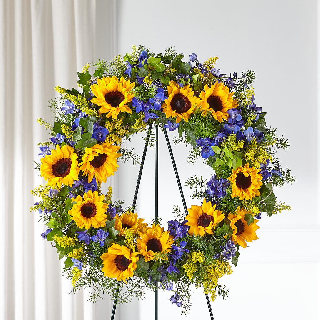 Bright Rays Wreath – THE FLOWER PATCH & GIFT SHOPPE, Lehighton PA