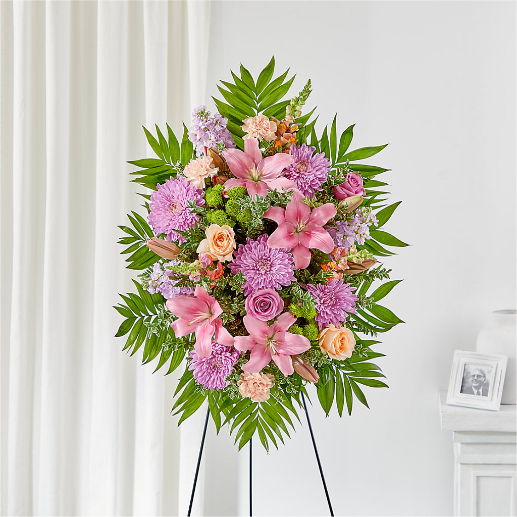 Love & Light Standing Spray – THE FLOWER PATCH & GIFT SHOPPE, Lehighton PA
