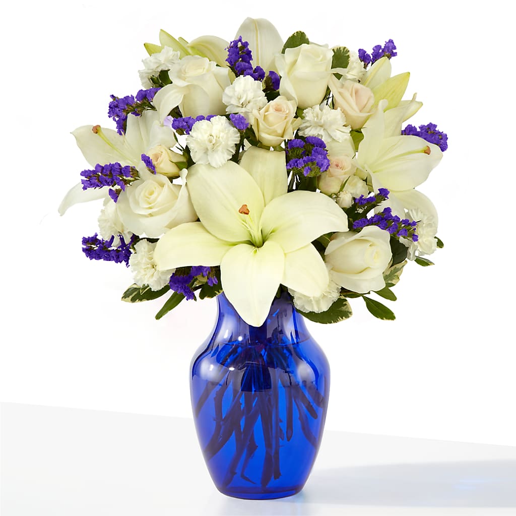 Sapphire Rush Bouquet – THE FLOWER PATCH & GIFT SHOPPE, Lehighton PA