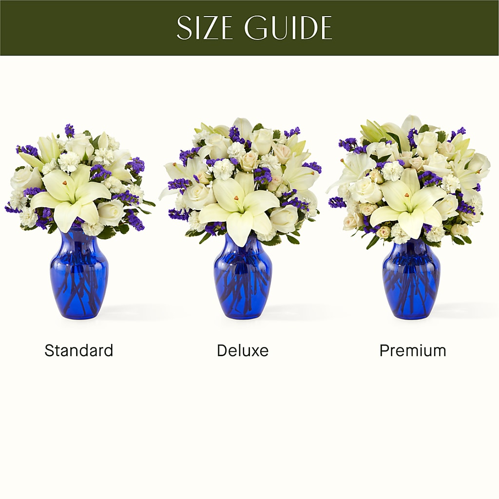 Sapphire Rush Bouquet – THE FLOWER PATCH & GIFT SHOPPE, Lehighton PA