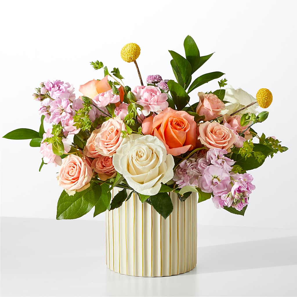 French Market Bouquet with Ivory Vase – THE FLOWER PATCH & GIFT SHOPPE, Lehighton PA