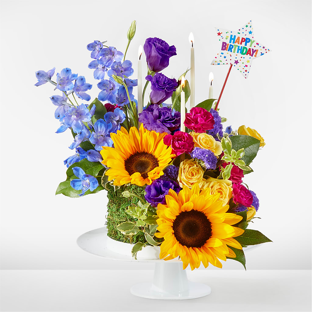 Star of the Day Floral Cake – THE FLOWER PATCH & GIFT SHOPPE, Lehighton PA