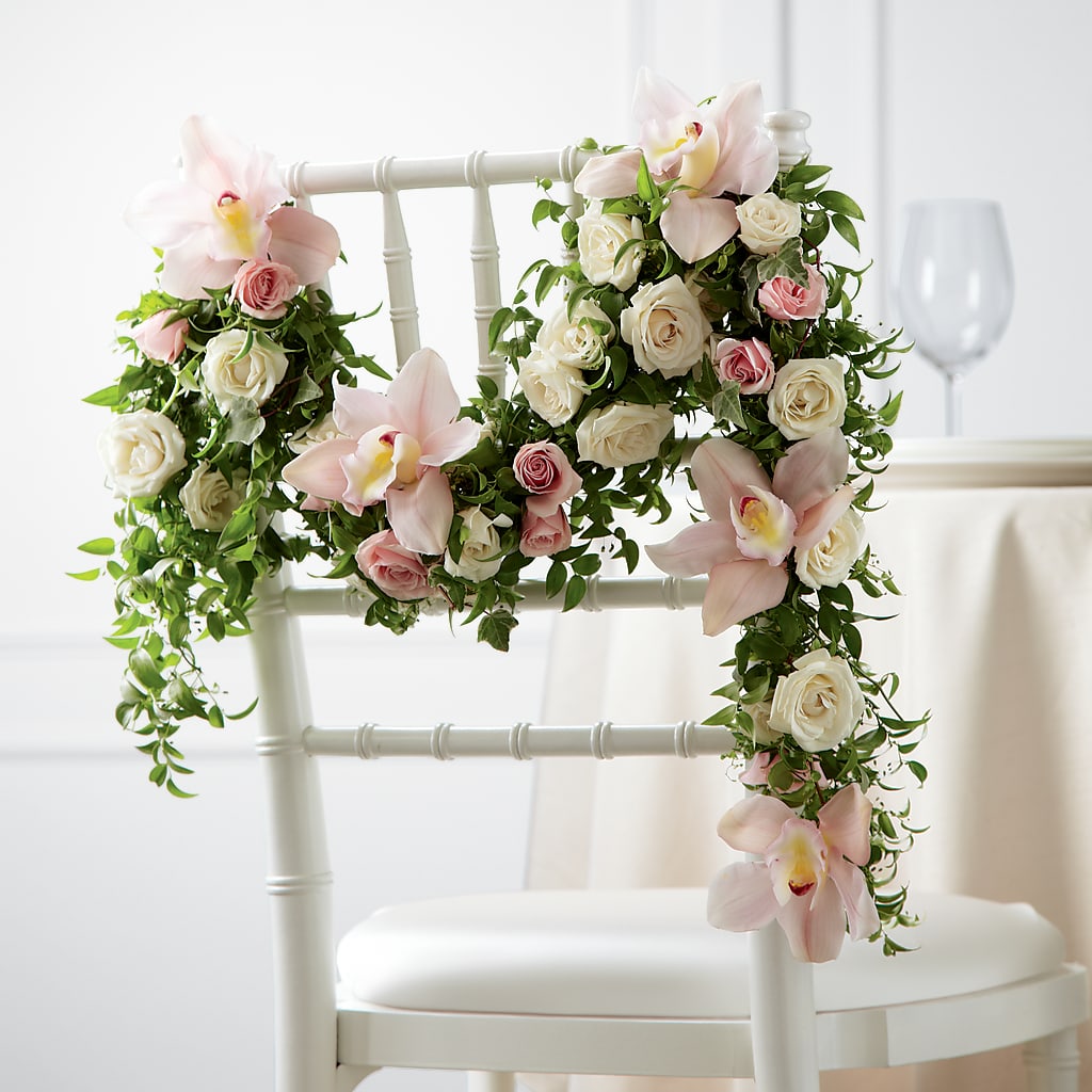 Orchid Rose Chair Décor – THE FLOWER PATCH & GIFT SHOPPE, Lehighton PA