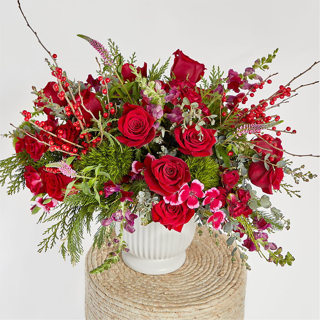 Big Red Bow Bouquet – THE FLOWER PATCH & GIFT SHOPPE, Lehighton PA