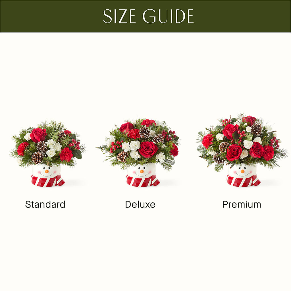 Jolly Snowman Bouquet – THE FLOWER PATCH & GIFT SHOPPE, Lehighton PA