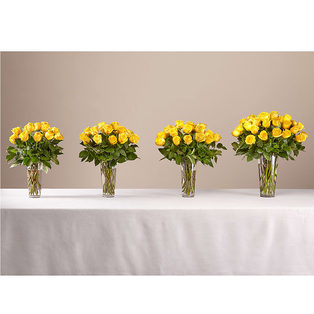 Long Stem Yellow Rose Bouquet – THE FLOWER PATCH & GIFT SHOPPE, Lehighton PA