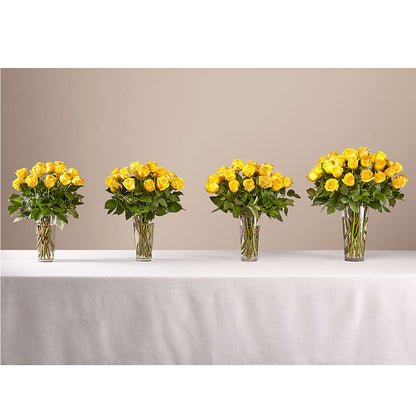 Long Stem Yellow Rose Bouquet – THE FLOWER PATCH & GIFT SHOPPE, Lehighton PA
