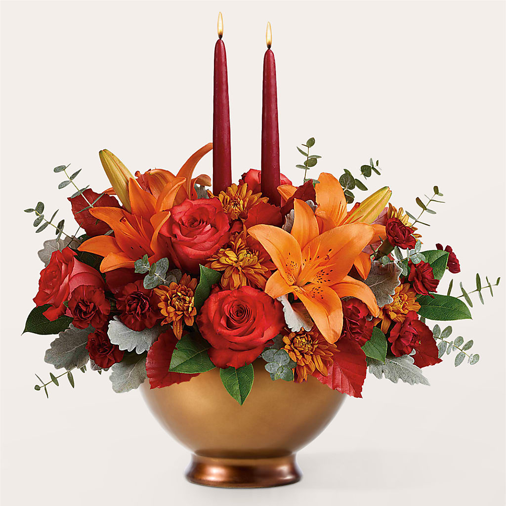 Fruits of Fall Centerpiece – THE FLOWER PATCH & GIFT SHOPPE, Lehighton PA