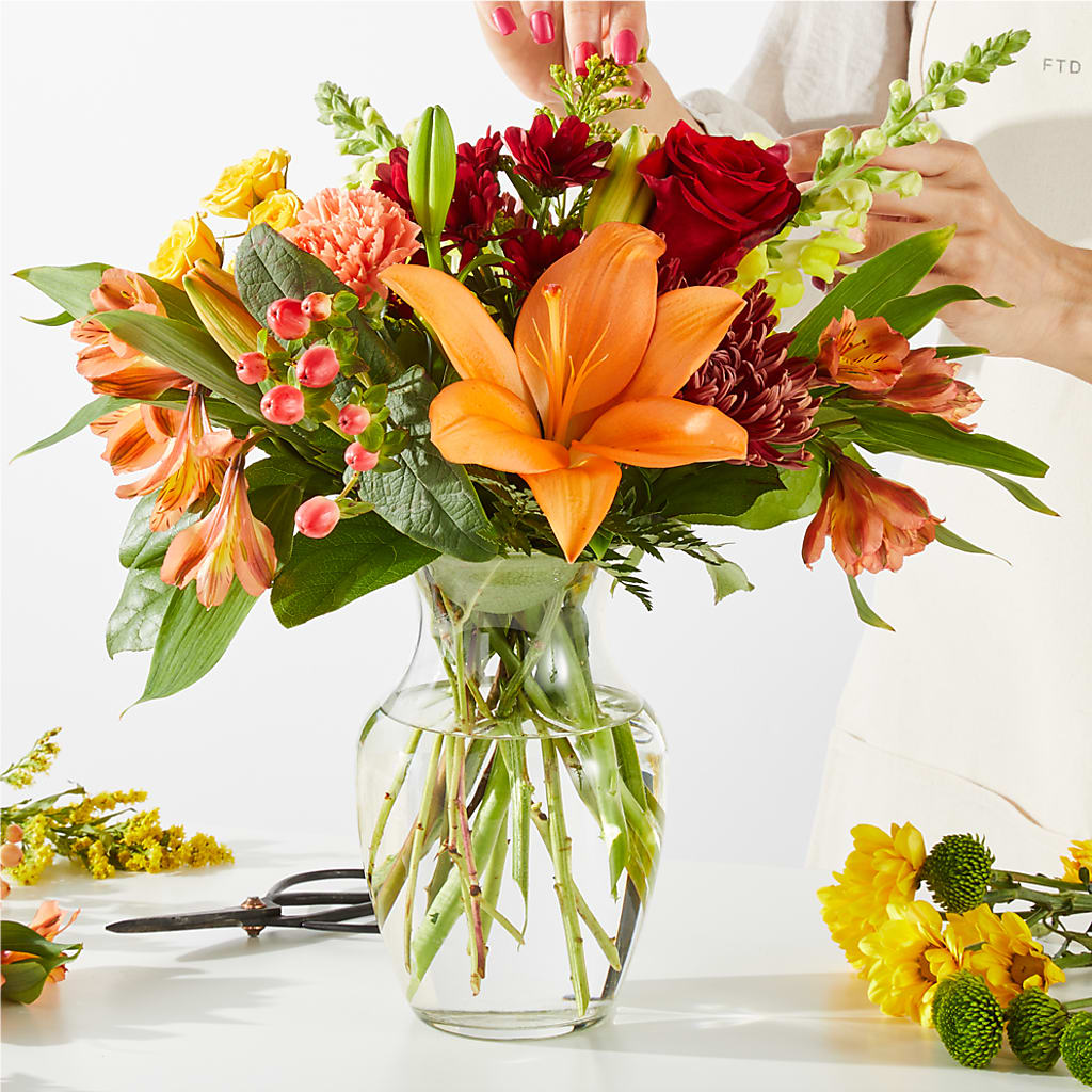 Fall Delight – A Florist Original – THE FLOWER PATCH & GIFT SHOPPE, Lehighton PA