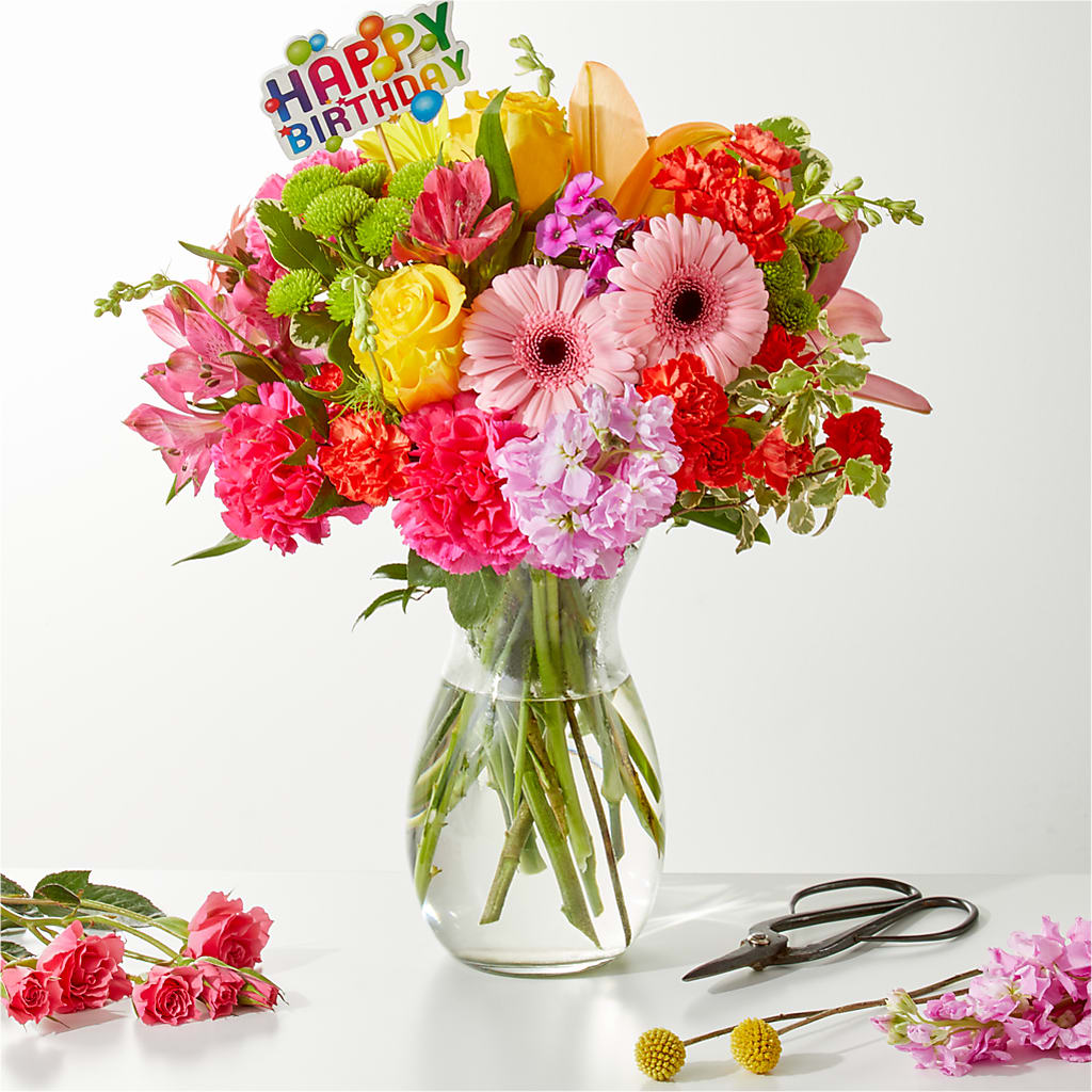Cue the Confetti - A Florist Original – THE FLOWER PATCH & GIFT SHOPPE, Lehighton PA