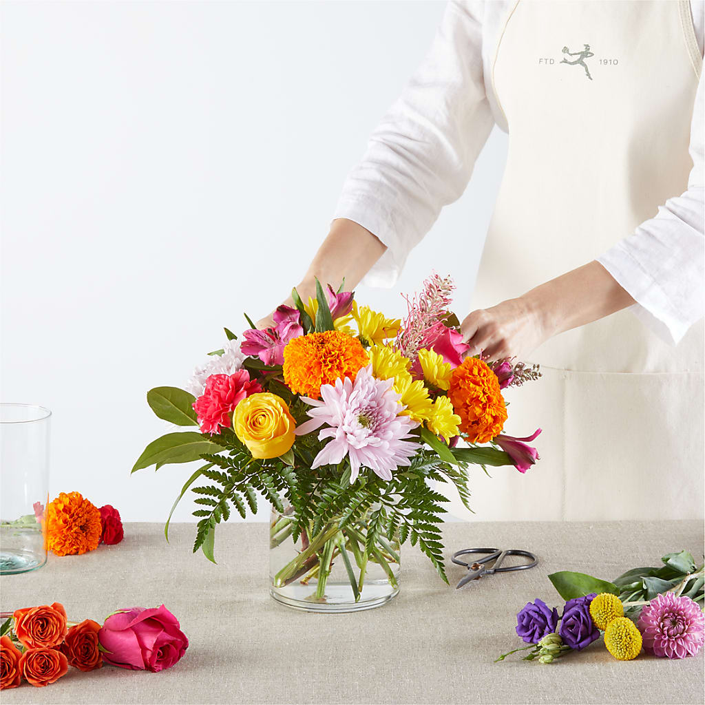 Feast of Color – A Florist Original – THE FLOWER PATCH & GIFT SHOPPE, Lehighton PA