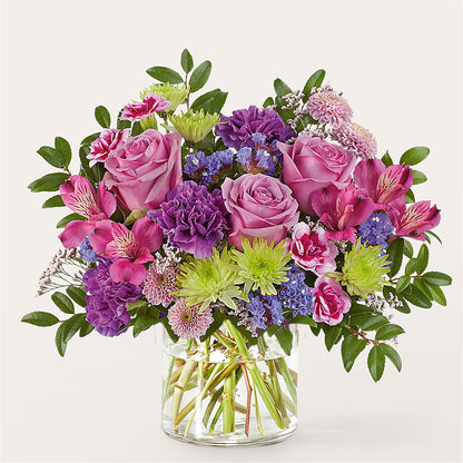 Glass Half Full Bouquet – THE FLOWER PATCH & GIFT SHOPPE, Lehighton PA
