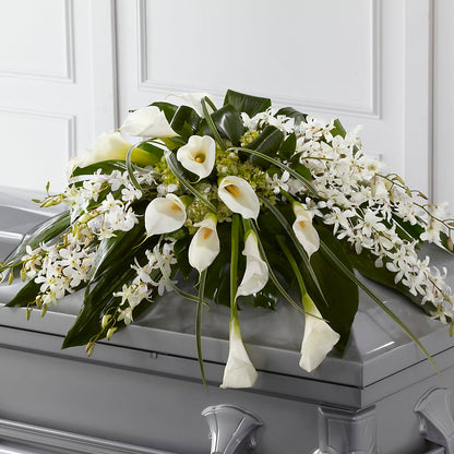 Angel Wings Casket Spray – THE FLOWER PATCH & GIFT SHOPPE, Lehighton PA