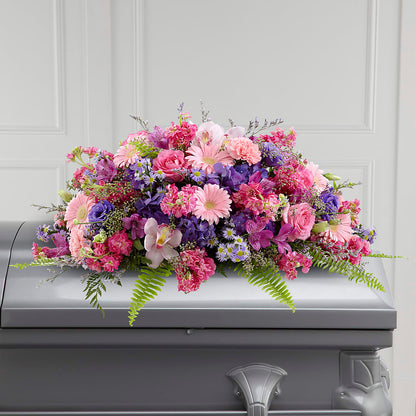 Glorious Garden Casket Spray – THE FLOWER PATCH & GIFT SHOPPE, Lehighton PA