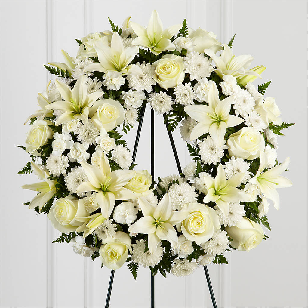 Treasured Tribute Wreath – THE FLOWER PATCH & GIFT SHOPPE, Lehighton PA