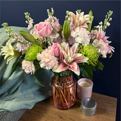 Pretty in Pink Bouquet – THE FLOWER PATCH & GIFT SHOPPE, Lehighton PA