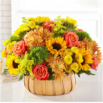 Harvest Sunflower Basket – THE FLOWER PATCH & GIFT SHOPPE, Lehighton PA