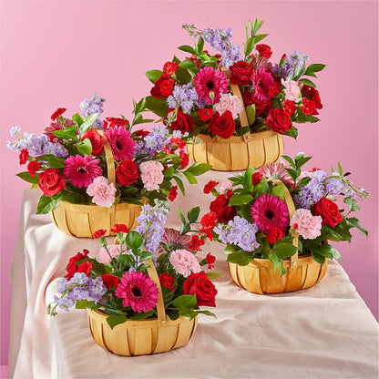 Pink Picnic Basket – THE FLOWER PATCH & GIFT SHOPPE, Lehighton PA