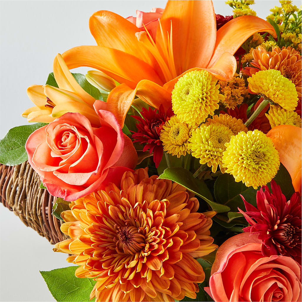 Bouquet of Blessings Cornucopia – THE FLOWER PATCH & GIFT SHOPPE, Lehighton PA
