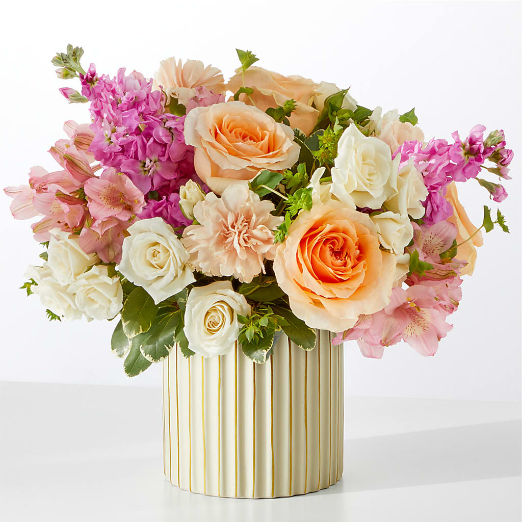 Paradise Bouquet with Ivory Vase – THE FLOWER PATCH & GIFT SHOPPE, Lehighton PA