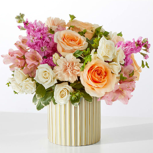 Paradise Bouquet with Ivory Vase – THE FLOWER PATCH & GIFT SHOPPE, Lehighton PA