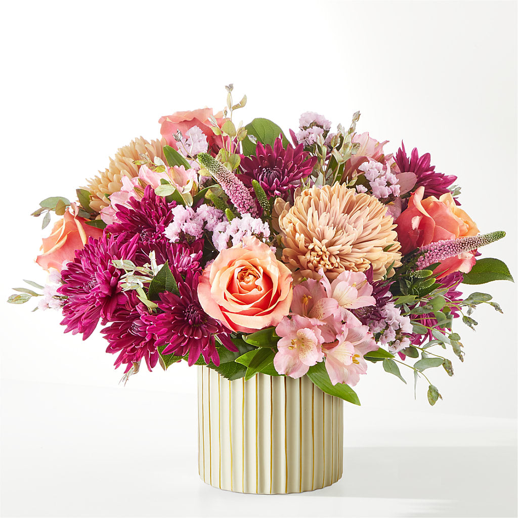 Berry Cobbler Bouquet with Ivory Vase – THE FLOWER PATCH & GIFT SHOPPE, Lehighton PA